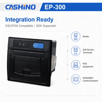 CASHINO EP-300 Printer Thermal 80mm Antarmuka USB/RS232/TTL Peralatan Kios Terintegrasi Resolusi 576 Titik Kertas Thermal