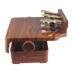 Colore legno pedale Extender per bambini ABS materiale regolabile in altezza con 3 pedali - Product Image 2