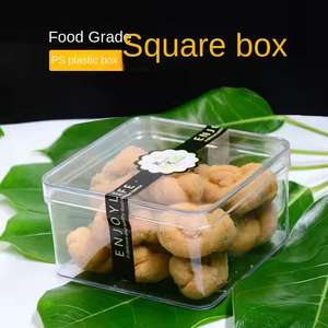 กล่องพลาสติกใสเกรดอาหารกล่องใส่ขนมสำหรับทำขนมทิรามิสุ - Product Image 4