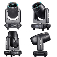4 pièces, 588 $, Mini Beam 295W avec anneau LED, Lyre asservie Beam 295 pour DJ, éclairage de scène avec étui pour DJ, discothèque, bar, concert