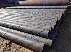 Vendita calda 12m tubo in acciaio al carbonio di grande diametro servizio di taglio personalizzato Premium tecnica ERW a spirale saldata per le infrastrutture - Product Image 5