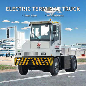 Tractor Terminal Eléctrico SANY 4x2 Usado, Cero Emisiones, Batería CATL <span class=keywords><strong>de</strong></span> 282kWh, Camión Remolcador <span class=keywords><strong>de</strong></span> Servicio Pesado para Puerto, Alcance <span class=keywords><strong>de</strong></span> 300km - Product Image 2