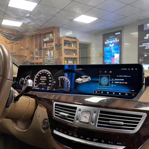 12.3 "หน้าจอคู่วิทยุติดรถยนต์ + แดชบอร์ดสำหรับ <span class=keywords><strong>Mercedes</strong></span>-Benz <span class=keywords><strong>S</strong></span> W221 2006-2012 GPS เครื่องเล่นมัลติมีเดียและเครื่องวัดความเร็วรอบ - Product Image 4