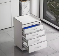 Armoires de travail en bois pour cabinets dentaires/laboratoires, table de laboratoire médical, mobilier pour clinique dentaire