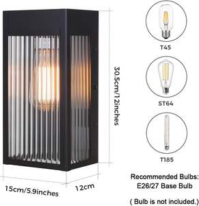 Lanterne solaire en gros, résistante à l'eau, avec grille métallique, grande lampe de sol d'extérieur pour patio et jardin - Product Image 6