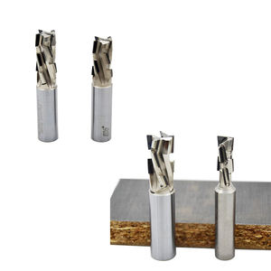 CNC Nesting <b>Router</b> Bits Diamond Cutters Z=2+2 Diamond PCD Compression Spiral <b>Router</b> Bit - Product Image 4