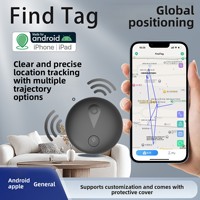 Traceur GPS étanche magnétique anti-perte avec alarme sonore 85 dB, localisateur intelligent pour enfants et animaux de compagnie, compatible Android et iOS
