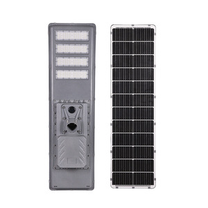ไฟถนนพลังงานแสงอาทิตย์ 700W 600W 500W LED อลูมิเนียมอัลลอยด์ ติดผนังภายนอก แผงโซลาร์เซลล์แบบโมโนไซร์ รับประกัน 5 ปี - Product Image 5