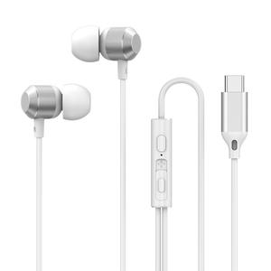 Casque audio stéréo Type-C avec basses, écouteurs intra-auriculaires pour jeux, microphone, écouteurs filaires pour iPhone - Product Image 1