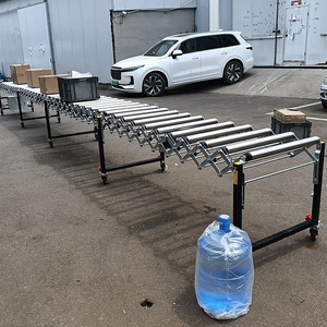 Transportador de Rodillos Motorizado de Acero al Carbono Galvanizado para Transporte de Cartones, Transportador de Rodillos de Acero Inoxidable - Product Image 6