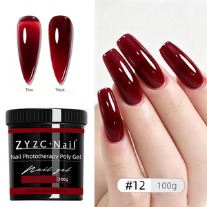 Gel UV/LED para Uñas ZYZC, 100g, Fórmula No Tóxica, 13 Colores Disponibles, para Uso Profesional y DIY - Product Image 5