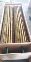 Brosse à rouleau de polissage en sisal
