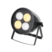 Projecteur LED COB à quatre yeux de 200 W, contrôle DMX512, indice de protection IP33, pour scène, DJ, discothèques - Blanc, blanc chaud, projecteurs profilés