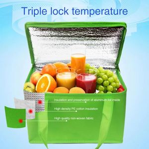 Sac isotherme réutilisable en non-tissé pour le déjeuner, frais et pratique, avec fermeture éclair, vente en gros à prix réduit - Product Image 5