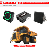 Système d'alerte de proximité pour chariot élévateur avec enregistreur de données APP, anti-collision, système Pwas, capteur de proximité pour camion