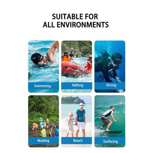 5 لتر حقيبة كروس بودي عصرية مقاومة للماء عائمة ضد الماء بولي كلوريد الفينيل مع شاشة تعمل باللمس للركوب والسباحة والرياضات المائية - Product Image 6