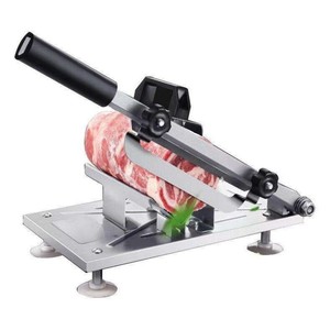 Home Cooking Hot Pot Shabu BBQ Manual Frozen Meat <b>Vegetable</b> <b>Fruit</b> Stainless Steel Meat Beef Mutton Roll Slicer Cutter - Product Image 1