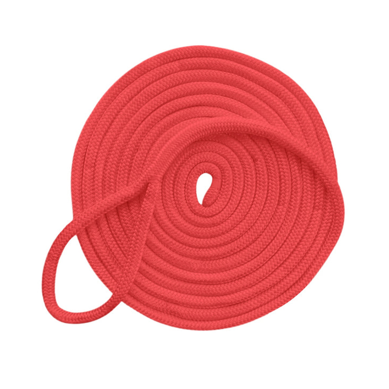 Лидер продаж, двойная плетеная нейлоновая банджи-Док-леска, швартовка, веревка для яхты, якорная веревка, док-трос для лодок, понтонная палуба, рыбалка