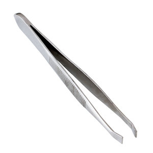 Pinzas de Cejas Profesionales de Acero Inoxidable con Logotipo Personalizado, Instrumentos de Belleza, Venta al Por Mayor - Product Image 2