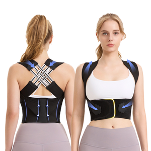 Corrector <span class=keywords><strong>de</strong></span> postura <span class=keywords><strong>de</strong></span> espalda unisex <span class=keywords><strong>de</strong></span> neopreno jorobada, cuerpo sentado, bienestar, 10 piezas universales, gran oferta - Product Image 1