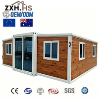 Maison modulaire préfabriquée extérieure à 3 chambres, résistante aux basses températures, 30 pieds/40 pieds