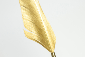 Cadeau créatif stylo fantaisie affaires <span class=keywords><strong>plume</strong></span> en métal stylo <span class=keywords><strong>plume</strong></span> avec logo personnalisé argent or stylo publicitaire promotionnel - Product Image 3