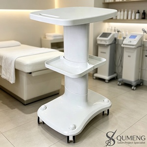 Chariot de rangement moderne en plastique pour salons de beauté ou salons de coiffure – Produit en gros - Product Image 2