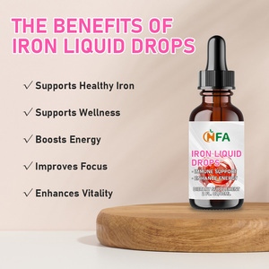 Gouttes de fer liquide avec vitamine C, soutient la fonction immunitaire, améliore la concentration mentale, énergie quotidienne, complément alimentaire - Product Image 6