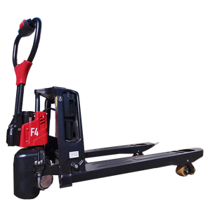 Carretilla elevadora manual eléctrica completa JX1.5T 2T F4 con equipo de logística hidráulica de batería tirada - Product Image 1