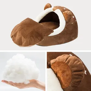 Estera plegable para cachorros, estera de invierno para cachorros, cueva de <span class=keywords><strong>Chihuahua</strong></span>, nido para perros pequeños y gatos - Product Image 4