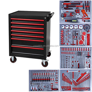 <span class=keywords><strong>Chariot</strong></span> à outils multifonctionnel <span class=keywords><strong>pas</strong></span> <span class=keywords><strong>cher</strong></span> avec tiroirs de rangement, armoire à outils, <span class=keywords><strong>chariot</strong></span> à outils en fer personnalisable, 421 pièces - Product Image 2