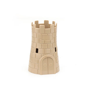 Blocs de construction en briques MOC de <span class=keywords><strong>château</strong></span> médiéval, modèle en plastique pour les pièces et accessoires de soldats militaires de la Seconde Guerre mondiale - Product Image 2