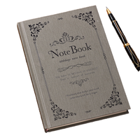 Cahier A5 européen personnalisé Style rétro planificateur en cuir cadeaux d'affaires Promotion-pour Journal carnet de voyage Minutes de la réunion