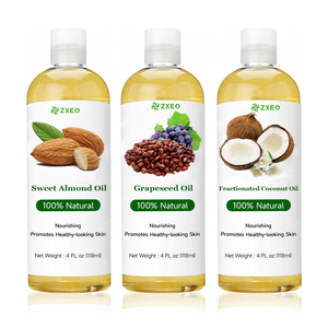 Huile de Coco Fractionnée 100% Naturelle Pressée à Froid, Huile Végétale Polyvalente pour Hydrater la Peau et les Cheveux - Product Image 1