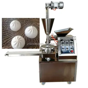 Fabrika doğrudan dondurulmuş buğulanmış doldurulmuş topuz pasta gıda makinesi Momo makinesi