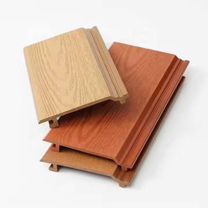 Revestimiento de Pared Decorativo de Madera y Plástico Compuesto para Exteriores, Panel de Pared WPC Anti-UV - Product Image 1