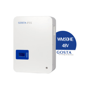 GOSTA WM50HE 100AH 5KWH Economic Energy Storage Wall <b>Mounted</b> Power Wall Powerwall Prismatic <b>Battery</b> WM50HE Power Wall WM50HE - Product Image 1