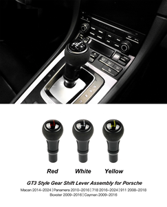ชุดคันเกียร์สไตล์ GT3สำหรับ Porsche Macan Panamera Boxster Cayman Carrera 95B 970 981 718 911อัพเกรดภายใน - Product Image 1