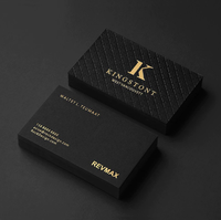 Cartes de visite concaves en coton et papier avec estampage à chaud or gaufré/découpé de haute qualité, personnalisables, conception gratuite