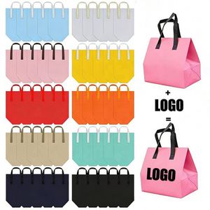 Sacs isothermes jetables non tissés personnalisables avec logo, fermeture éclair, pour publicité, thé au lait, fruits de mer, pizza - Product Image 1