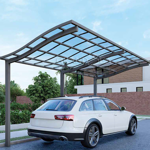 Cobertizo de estacionamiento de aluminio para coche, moderno, personalizado, para uso doméstico, puertos de metal, venta - Product Image 3