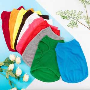 Ropa suave de verano para mascotas, precio de fábrica, ropa para perros pequeños, <span class=keywords><strong>chaleco</strong></span> liso transpirable para perros, camisetas para mascotas, <span class=keywords><strong>chaleco</strong></span> barato para uso al aire libre para gatos - Product Image 2