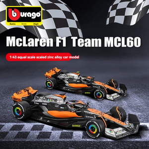 Modelo de Auto a Escala <span class=keywords><strong>1</strong></span>:<span class=keywords><strong>43</strong></span> de Aleación, MCL60 <span class=keywords><strong>McLaren</strong></span> 2023 # 4 # Modelo de Coche Metálico con 81 Ruedas Móviles, Juguete de Coche Metálico para Exhibición y Colección - Product Image 2