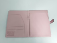 Portafolio de Negocios Personalizado de Cuero PU a Cuadros, Carpeta con Bloc de Notas Legal para Mujer |   Tamaño Carta Legal A4 |   Carpeta de Trabajo