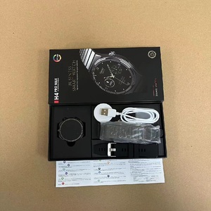 Hotsale H4 Pro <span class=keywords><strong>Max</strong></span> 1.45 Siêu HD Đầy Đủ Cảm Ứng Vòng Amoled Màn Hình Cảm Ứng Ứng Dụng Rdfit Ứng Dụng BT Gọi Smartwatch Với 3 Dây Đeo - Product Image 4