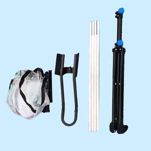 Sistema de Red de Rebote de Baloncesto de Acero Inoxidable al por Mayor, Entrenador de Tiro Portátil con Altura Ajustable, Equipo de Entrenamiento para - Product Image 4