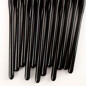 Juego de pinceles de pintura con detalles de acero inoxidable de arce dorado, 10 pinceles en miniatura para pintura de Bellas Artes, aceite de acuarela Acrílico - Product Image 2