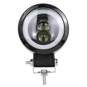 Phare LED pour voiture, mini 3 pouces, 20W, rond, lumières LED pour moto, éclairage de travail LED pour phare, projecteur pour camions - Product Image 4