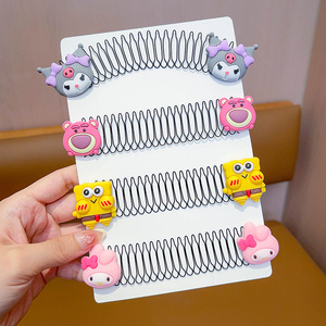 Pasador de Pelo Kawaii para Niñas, My Melody Kuromi, Muñeca de Anime de Dibujos Animados, Pinza de Pelo Invisible, Accesorio para el Cabello, Juguete, Regalos para Niñas - Product Image 2