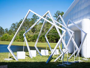 ซุ้มแต่งงาน ฉากหลัง ไฟ LED RGB แสงสีขาว อุโมงค์ ซุ้มทางเข้า ตกแต่งงานปาร์ตี้ เวที - Product Image 6